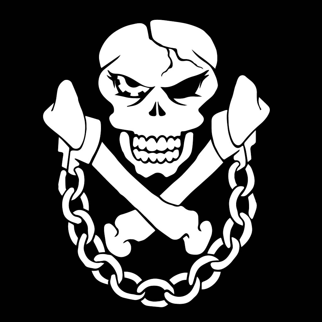 The Shackled Maiden Logo Lockup
